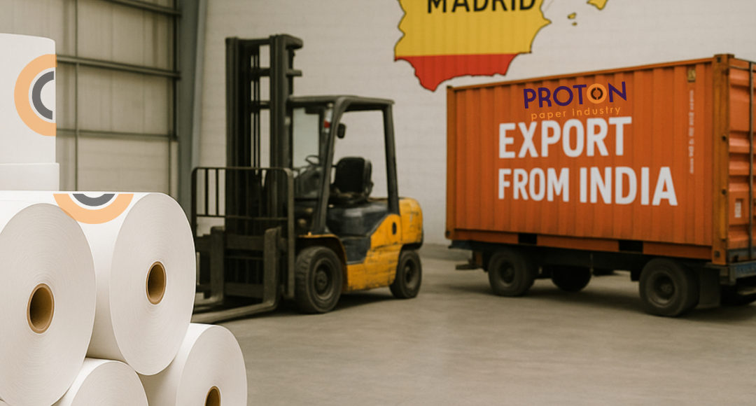 coated paper manufacturer in india export in spain