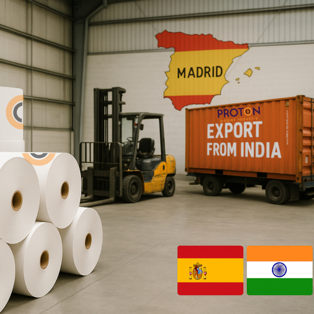 coated paper export in spain coated paper manufacturer in india export in spain